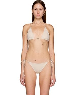 Rui String Bikini Set - Brown