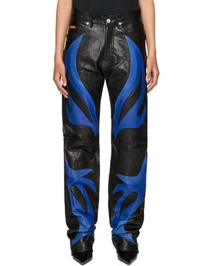 Martine Rose Appliqué Trouser - Blue