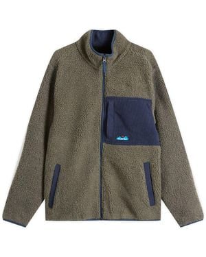 Kavu Wayside Fleece Jacket - Green