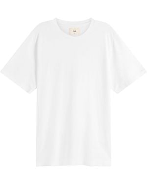 Folk Textured T-Shirt - White