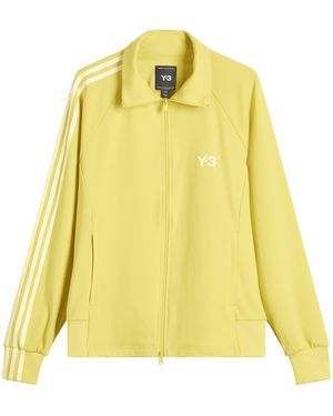 Y-3 3 Stripe Track Jacket - Yellow