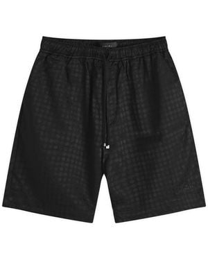 Amiri Ma Quad Jacquard Shorts - Black
