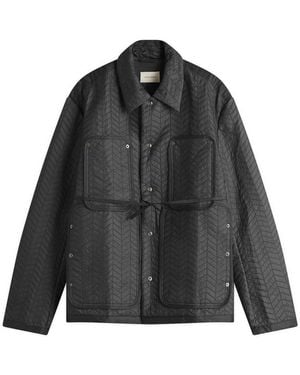 Craig Green Quilted Worker Jacket - Black