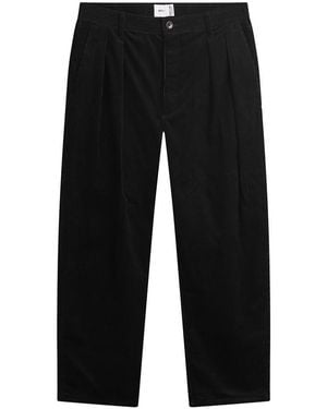 WTAPS Two Tuck Corduroy Trousers - Black