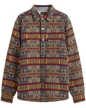 Pendleton Bay City Overshirt - Brown