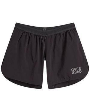 OVER OVER 4" Track Short - Black