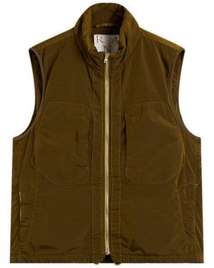 RANRA Treker Canvas Nylon Vest - Green
