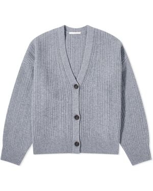 Helmut Lang Crop Cardigan - Grey