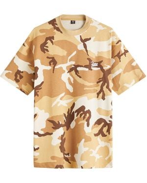 PATTA Bark Woodland Camo T-Shirt - Metallic
