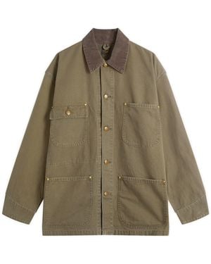 Orslow Relaxed Fit Coverall Jacket - Green
