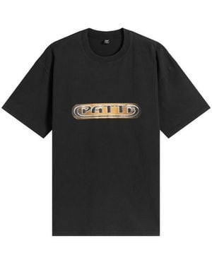 PATTA Gilded Acid Washed T-Shirt - Black