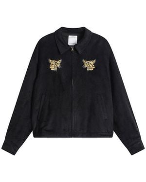 Visvim Norad Brushed Silk Jacket - Black