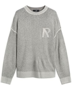 Represent Lightweight Alpaca Knit Sweater - Gray