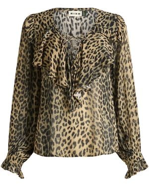 RIXO London Milia Top - Green