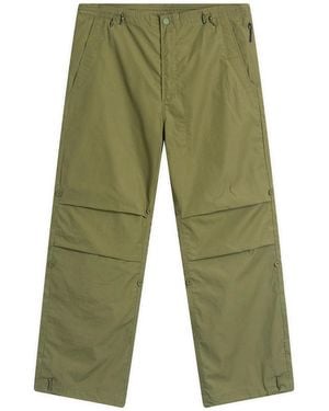 Maharishi Dragon Crane Embroidered Loose Snopants - Green