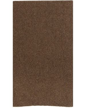 Baserange Mea Merino Wool Scarf - Brown