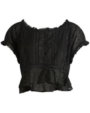 RIXO London Sandi Top - Black