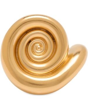 Missoma Spiral Dome Statement Ring - Metallic