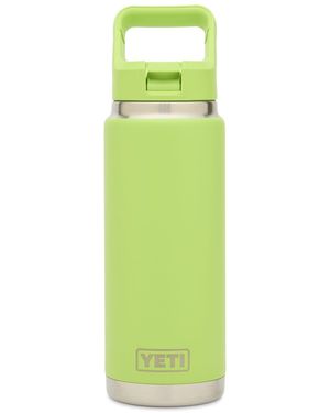 Yeti 26Oz Rambler Straw Bottle - Green