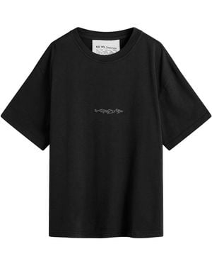 KA_YO_Prototype Boxy Graphic T-Shirt - Black