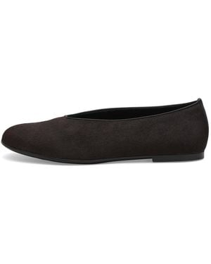 Vagabond Shoemakers Vagabond Aleya Pony Hair Leather Ballet - Black