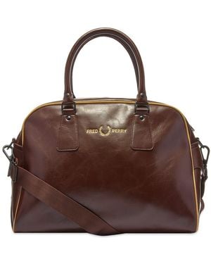 Fred Perry Grip Bag - Brown