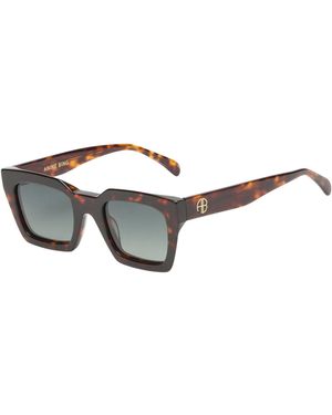 Anine Bing Indio Sunglasses - Brown