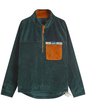 Kavu Corduroy Throwshirt Flex - Green