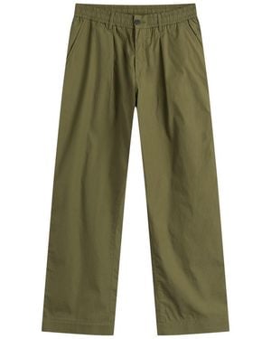 Universal Works Broadcloth Oxford Pant - Green