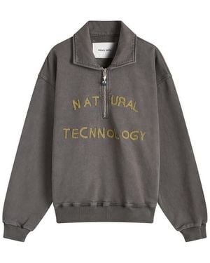 STORY mfg. Geo Pullover Sweatshirt - Grey