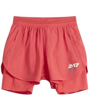 REPRESENT 247 Hybrid Shorts - Red
