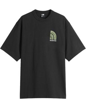 The North Face Bubble Logo Relaxed T-Shirt - Black