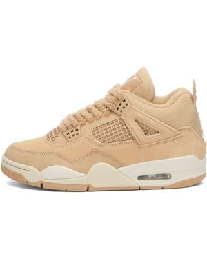 Nike 4 Retro W Trainer - Natural