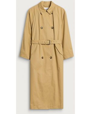 Isabel Marant Étoile Cacilda Trench Coat Jacket - Metallic