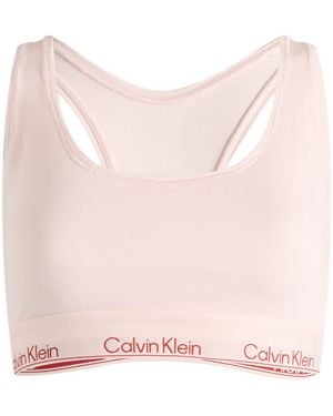 Calvin Klein Icon Unlined Bralette - Pink