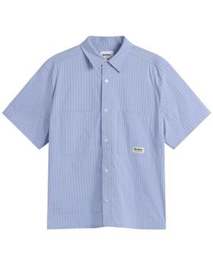 Butter Goods Vertical Stripe Shirt - Blue