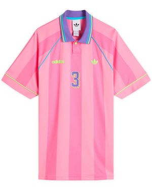 adidas Jacquard Stripe Jersey - Pink