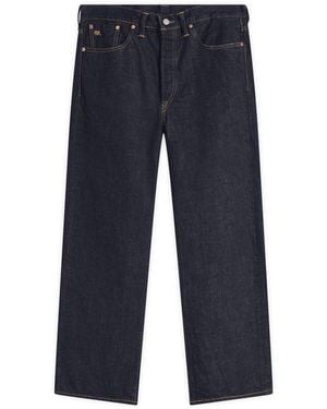 RRL Vintage Loose Straight Selvedge Jeans - Blue