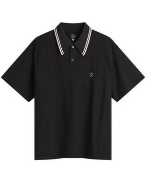 Needles Pique Polo - Black