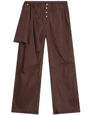 Damson Madder Paula Sarong Trousers Presented By End - Brown