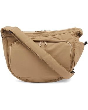 Mazi Untitled Stack Cross Body Bag - Natural
