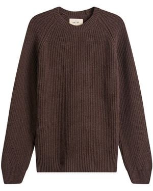 Folk Direction Sweater - Brown