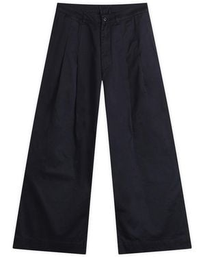 Beams Boy Wide Leg Chino Pant - Blue