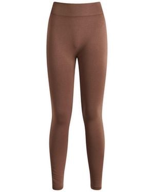 Represent Owners Club Contour Seamless Leggings - Brown