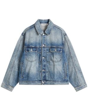 Cole Buxton Type Ii Denim Jacket - Blue