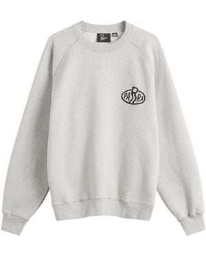 by Parra Legs Logo Crew Sweatshirt - White