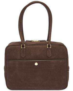 DUNST Suede Shoulder Bag - Brown