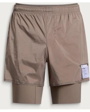 Satisfy Techsilk 8" Shorts - Grey