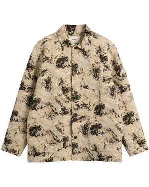 Kestin Jacquard Ormiston Jacket - Brown