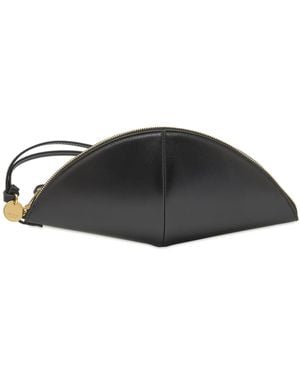 Jil Sander Medium Curve Pouch - Black